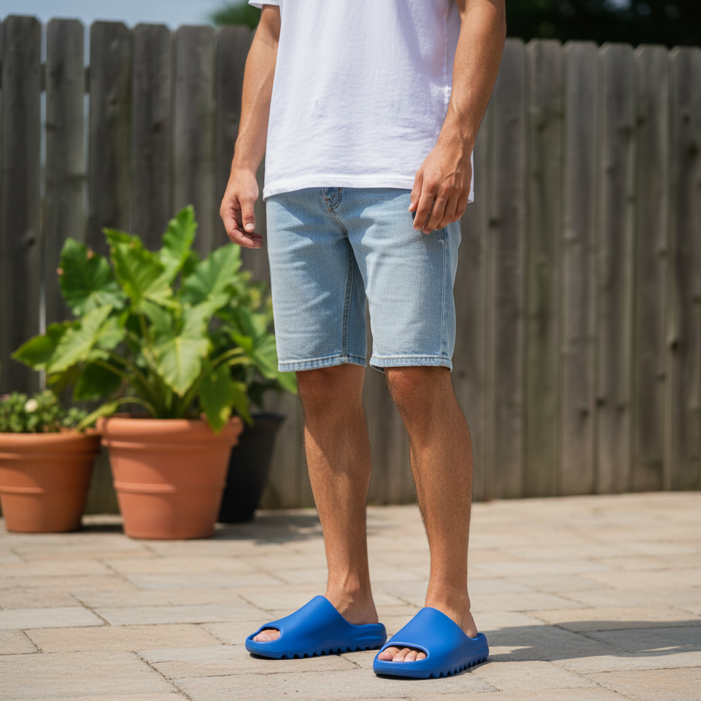 Yeezy Slide Azure