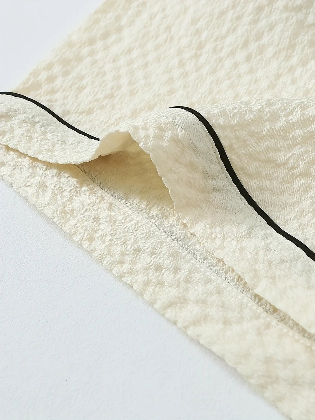 Heart-Shaped Embroidery Simple Pajamas Set (6)