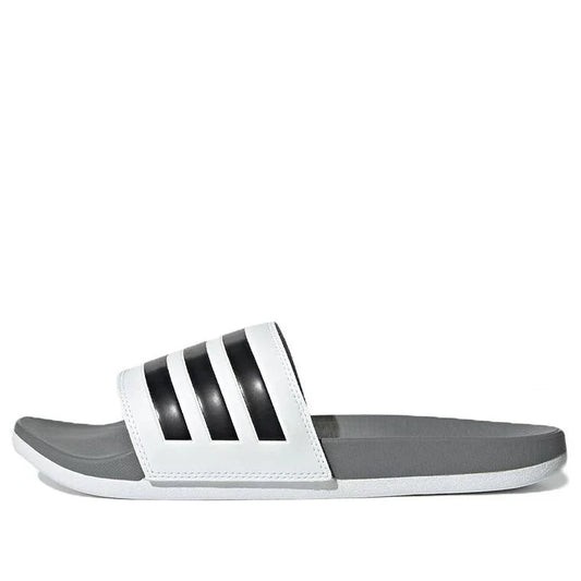 adidas Adilette Comfort Slide White Grey