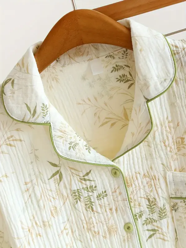 Fairy Grass Long Sleeved & Long Pants Pajamas Set - Image 5