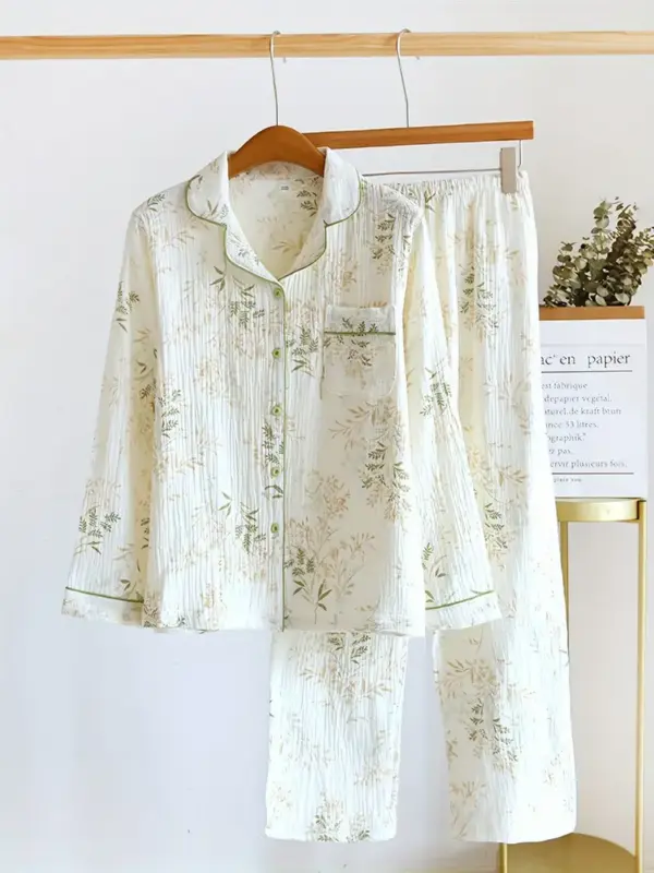 Fairy Grass Long Sleeved & Long Pants Pajamas Set