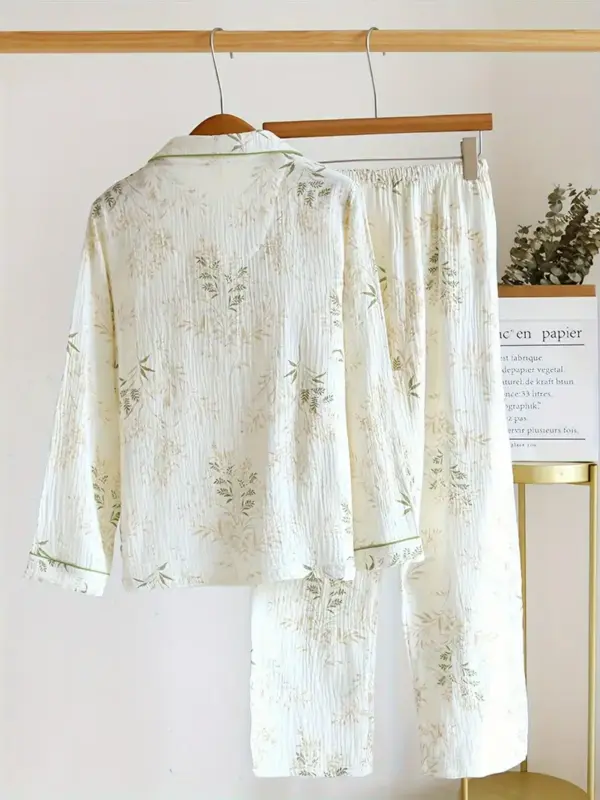 Fairy Grass Long Sleeved & Long Pants Pajamas Set - Image 2