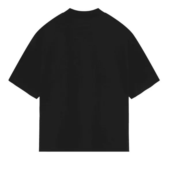 Fear of God Essentials Heavy Jersey Crewneck T-Shirt Jet Black - Image 2