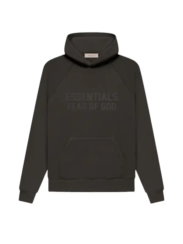 Fear of God Essentials Hoodie Off Black