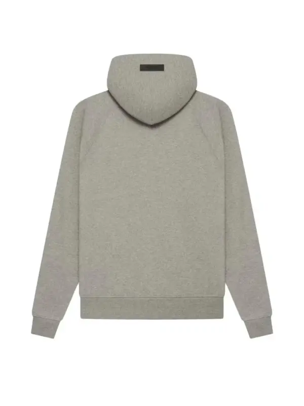 Fear of God Essentials 1977 Hoodie Dark Oatmeal - Image 2