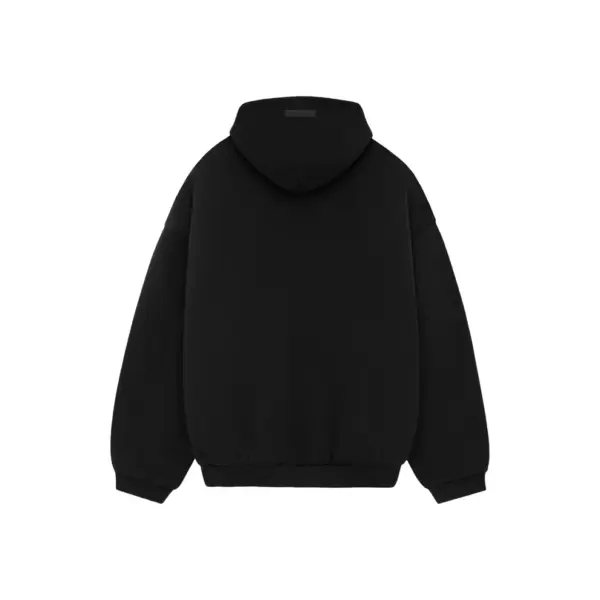Fear of God Essentials Fleece Hoodie Black - Image 3