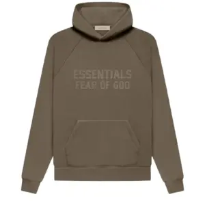 Fear of God Essentials Hoodie Wood