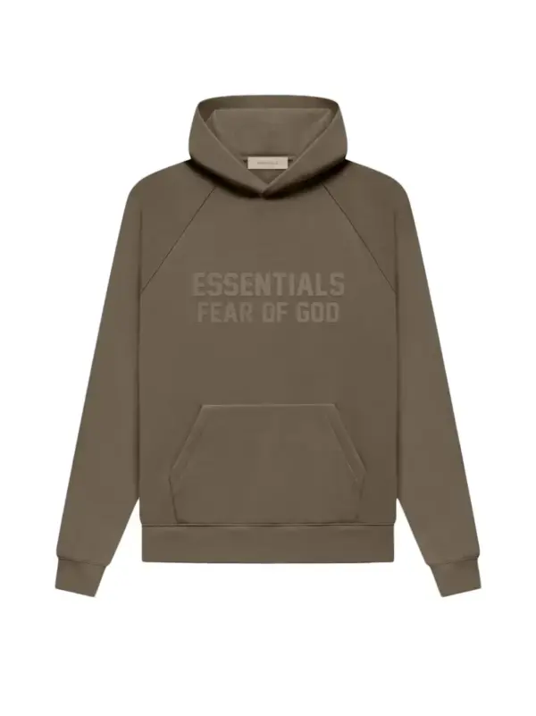 Fear of God Essentials Hoodie Wood