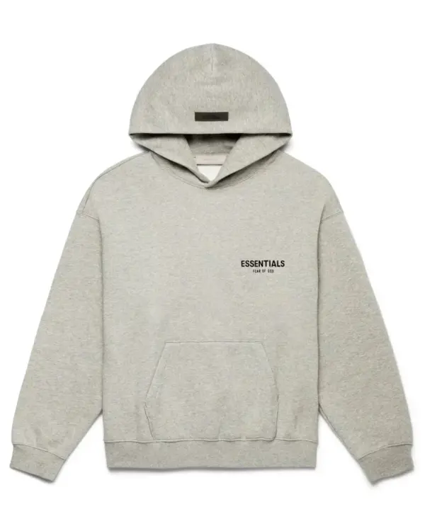Fear of God Essentials Hoodie (2022) Dark Oatmeal - Image 7