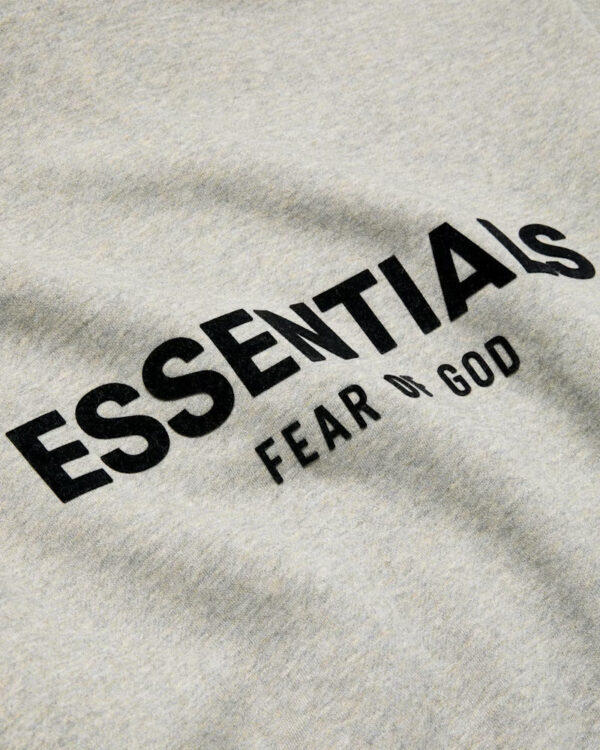 Fear of God Essentials Hoodie (2022) Dark Oatmeal - Image 5