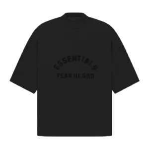 Fear of God Essentials SS23 Black Collection Tee Jet Black