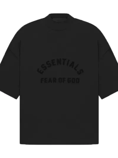 Fear of God Essentials SS23 Black Collection Tee Jet Black